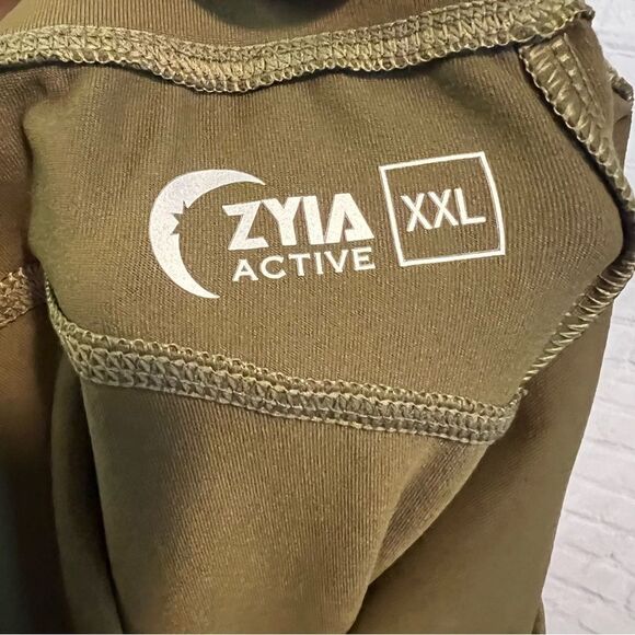Zyia Active Olive Green Joggers size XXL - Picture 5 of 6